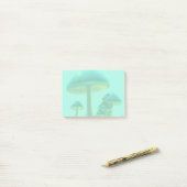 Post-it® Champignons holographiques brillants (Sur un bureau)