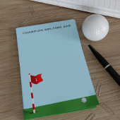 Post-it® Champion Golfing Papa Blue et Green Post it Notes