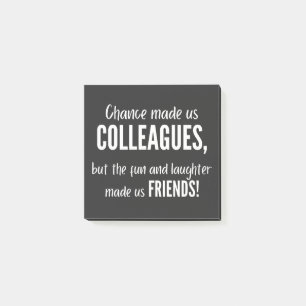 Post-it® Chance made colleagues