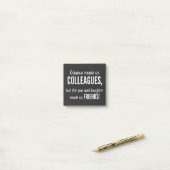 Post-it® Chance made colleagues (Sur un bureau)
