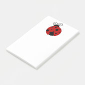Post-it® Chance soit une coccinelle dessin animé mignon ins (Incliné)