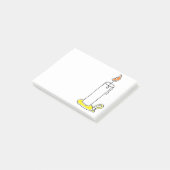 Post-it® Chandelier de vacances de dessin animé design (Incliné)