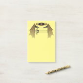 Post-it® Chanson préférée de chaume à haute note (Sur un bureau)