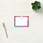 Post-it® Chaos aux couleurs rétro (Bureau)