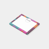 Post-it® Chaos aux couleurs rétro (Incliné)