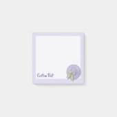 Post-it® Chapeau à large bord lilas (Devant)