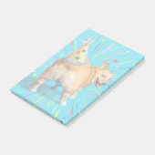 Post-it® Chapeau d'anniversaire Corgi Butt (Incliné)
