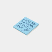 Post-it® Chaque jour est une chance de recommencer Positive (Incliné)