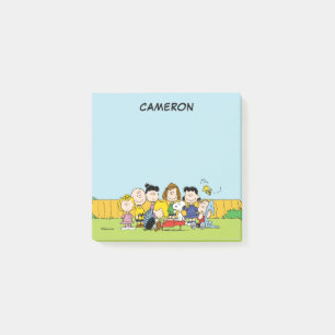 Post-it® Charlie Brown et la bande   Ajoutez votre nom