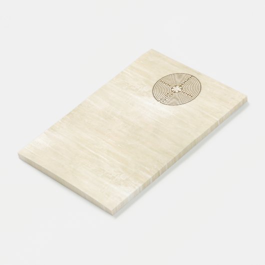 Post-it® Chartres Labyrinthe - Symbole spirituel Antique 1 (Incliné)