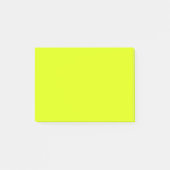 Post-it® Chartreuse Couleur formelle complémentaire (Devant)