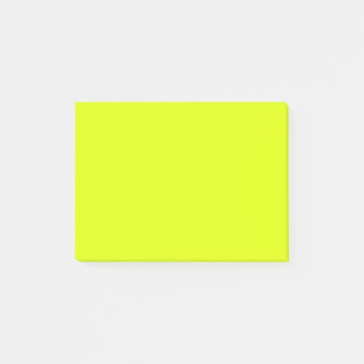 Post-it® Chartreuse Couleur formelle complémentaire (Devant)
