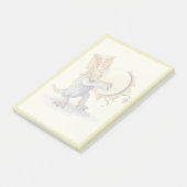 Post-it® Chasmosaurus Dansant Un Rituel De Shaman (Incliné)