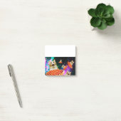 Post-it® Chat à pizza de l'espace amusant (Bureau)