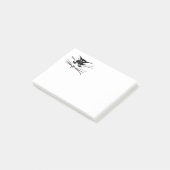 Post-it® Chat aux yeux verts (Incliné)