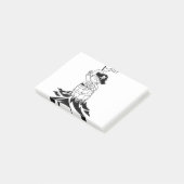 Post-it® Chat Barrel Mer Les Vagues Pirate Drapeau Voyage (Incliné)