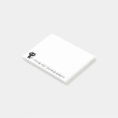 Post-it® Chat branché (Incliné)
