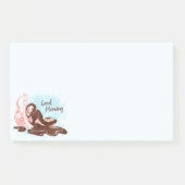 Post-it® Chat café aquarelle (Devant)