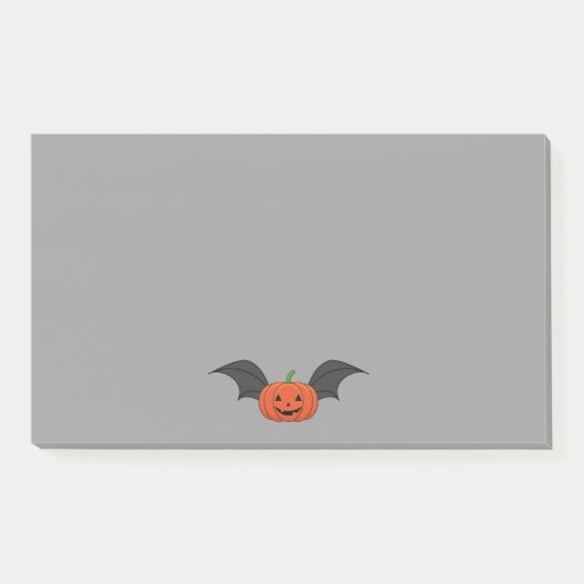 Post-it® Chat Citrouille d'Halloween (Devant)