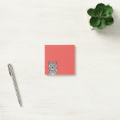 Post-it® Chat clignotant drôle de Kitty de bande dessinée (Bureau)