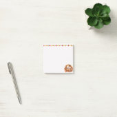Post-it® Chat couché aquarelle (Bureau)