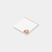Post-it® Chat couché aquarelle (Incliné)