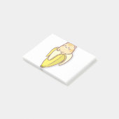 Post-it® Chat de banane (Incliné)