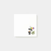 Post-it® Chat de Cute Halloween, bat, mummy et ghost (Devant)