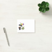 Post-it® Chat de Cute Halloween, bat, mummy et ghost (Bureau)