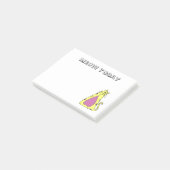 Post-it® Chat de dessin animé fantaisiste (Incliné)