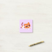Post-it® Chat de fierté lesbienne (Sur un bureau)