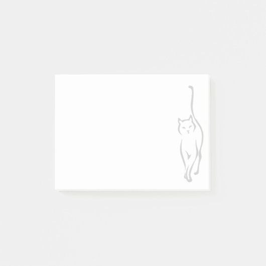 Post-it® Chat Délicat (Devant)