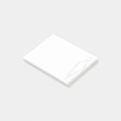 Post-it® Chat descendant (Incliné)