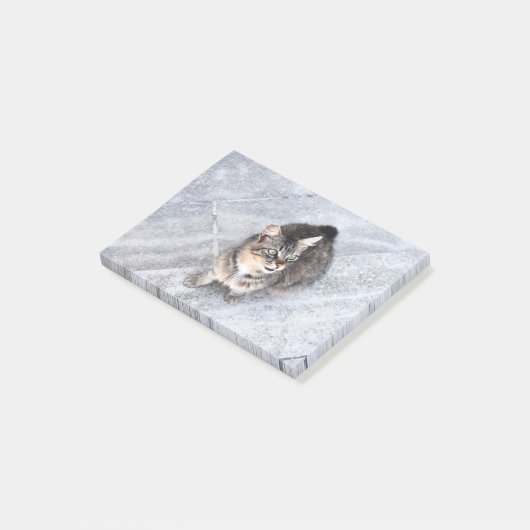 Post-it® Chat domestique (Incliné)