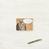 Post-it® Chat Domestique Chat Animal Domestique Animaux dom (Sur un bureau)