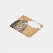 Post-it® Chat Domestique Chat Animal Domestique Animaux dom (Incliné)