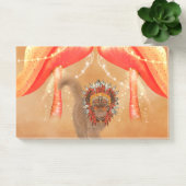 Post-it® Chat drôle avec coiffure indienne (Bureau)