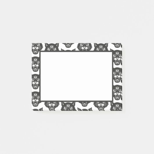 Post-it® Chat en colère (Devant)