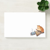 Post-it® Chat et souris Jouer aux échecs Dessin drôle (Bureau)