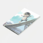 Post-it® Chat Glisse Tour Eiffel – Notes de Paris 10 x 15 c (Incliné)