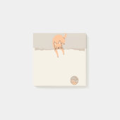 Post-it® Chat Jouant avec une Balle (Devant)
