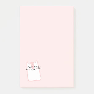 Post-it® Chat Kitty Dormant rose