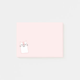 Post-it® Chat Kitty Dormant rose
