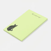 Post-it® chat noir (Incliné)