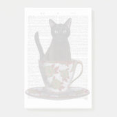 Post-it® Chat noir en Teacup (Devant)