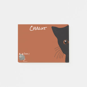 Post-it® chat noir et souris