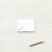 Post-it® Chat Payez Attention Personnaliser Notes (Sur un bureau)