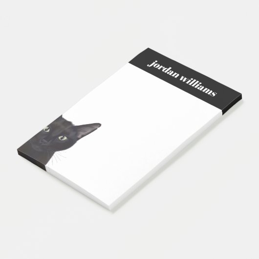 Post-it® Chat, Portrait de Gus (Incliné)