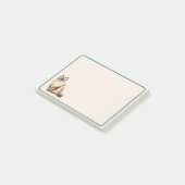 Post-it® Chat Ragdoll chic et élégant (Incliné)