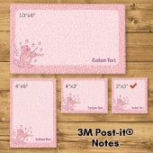 Post-it® Chat rose avec notes de violon